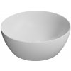 GSI - PURA keramické umývadlo na dosku, Ø 42cm, biela mat 885109