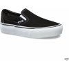 tenisky nízke VANS UA CLASSIC SLIP-ON PLATFORM Black viacfarebná