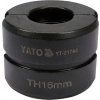 Náhradné čeľuste k lisovacím kliešťam YT-21735 typ TH 16mm