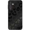 Picasee silikónový čierny obal pre Samsung Galaxy A16 4G - Midnight Leopard