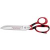 Krajčírske profi nožnice-elastic-celokovové (červené); ROBUSO