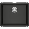 Franke KubusX keramický drez 50.5x40 cm čierna 126.0738.293