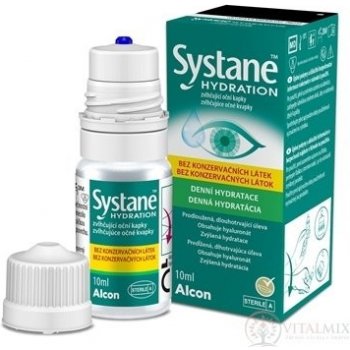 Alcon Systane Hydration očné kvapky bez konzervantov 10 ml