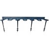 PalisGarden okraj trávnika čierny 1ks 60cm + 4ks klince Geopeg