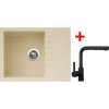 Sinks PERFECTO 650 Sahara + ENIGMA S čierná matná
