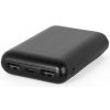 LEAKEY 8. Power banka 8 000 mAh, recyklovaného ABS (100 % rABS) - Čierna