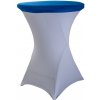 TENTino Elastická čiapka STANDARD na dosku bistro stola 80 cm VIAC FARIEB Farba obrusu: MODRÁ / ROYAL BLUE