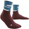 CEP Run Mid Cut Socks vysoké kompresní ponožky 4.0 pánské Barva: petrolejová, Velikost: IV