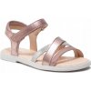 Geox sandále pre deti, ružová látka, veľkosť 28