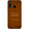 Picasee Fashion Case pre Huawei P30 Lite - I don´t do costumes