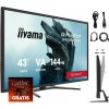 iiyama G-Master G4380UHSU-B2 43'' 4K VA LED herný monitor 0,3 ms 144Hz HDR 2x(DP HDMI USB-C) FreeSync