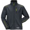 Planam OUTDOOR NEON Softshellová bunda XXL, Sivá-Zelená