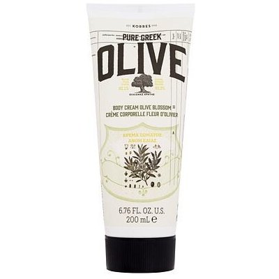Korres Pure Greek Olive Body Cream Olive Blossom hydratační tělový krém s vůní květů olivovníku 200 ml pro ženy