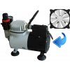 Airbrush kompresor HSENG ® AF18-2 s chladením a ventilátorom (Airbrush Kompresor HSENG ® AF18-2)