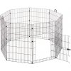 Ferplast Freerun kovová osemhranná ohrádka 140 x 91,5 cm