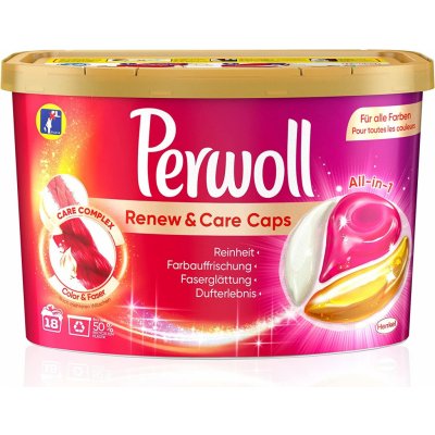 Perwoll Renew & Care Color kapsule 18 PD