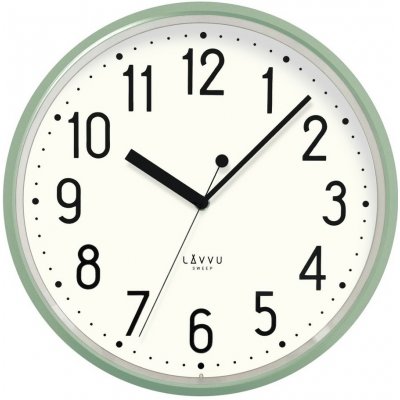 LAVVU Zelené hodiny, pr. 29,5 cm