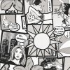 Samolepiace fólie kreslený komiks, metráž, šírka 67,5 cm, návin 15m, GEKKOFIX 55795, samolepiace tapety
