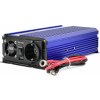 Menič napätia, vstup 12V/ výstup 230V, trvalý výkon 500W/nárazový výkon 1.000W, GEKO