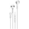 GENIUS Sluchátka HS-M366, mikrofon, USB-C, bílá 1561615
