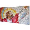 Nástenný panel mozaika Jesus 100x50 cm