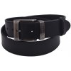 Pánsky kožený opasok Cobra čierny