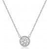 Sofia Diamonds Zlatý náhrdelník s laboratórnym diamantom LABGPD41012WG