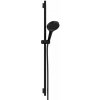Hansgrohe Rainfinity - Set sprchovej hlavice, tyče a hadice, 3 prúdy, EcoSmart, matná čierna - 28744670