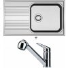 Franke SRX 611-86 LB + Franke FC 9547.031 NOVARA PLUS chróm