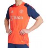 Adidas Manchester United tréningový dres oranžový pánsky 2024-2025