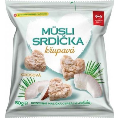 Semix Müsli srdíčka s kokosem 50 g