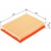 Vzduchový filter BOSCH 1 457 433 603