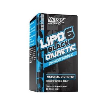 Nutrex Lipo 6 Black Diuretic 80 kapsúl