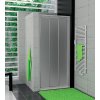 SanSwiss TOPS3 1000 01 22 Sprchové dveře třídílné 100 cm, matný elox/durlux