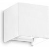 Ideal lux 313436 OUTDOOR ATOM vonkajšie nástenné svietidlo LED 12W 1050/720lm 3000K IP54 biela
