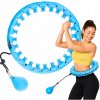 4FIZJO Hula hop s výstupkami 45 cm modrá