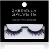 Gabriella Salvete False Eyelashes Black 1 pár + lepidlo na řasy 1 g