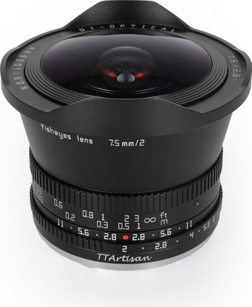 TTArtisan APS-C 7.5mm F/2.0 Sony E mount