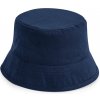 Klobúk z organickej bavlny Beechfield - navy, L/XL