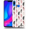 Picasee silikónový čierny obal pre Huawei Nova 3 - Pírka 2