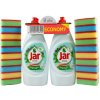 Jar SENSITIVE Tea tree&Mint 2x900ml+2x10ks hubky na riad GRATIS