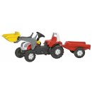 Šlapadlo Rolly Toys rollyKid Steyr CVT 6190 traktor s nakladačom a prívesom