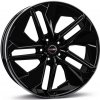 Alu disk Borbet TX 9x21, 5x112, 66.5, ET35 black rim polished glossy