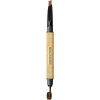 Makeup Revolution Rockstar Brow Styler obojstranná ceruzka na obočie Medium Brown 0,25 g