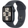 Apple Watch SE GPS 44mm Midnight Aluminium Case with Midnight Sport Band - M/L MXEK3QC/A