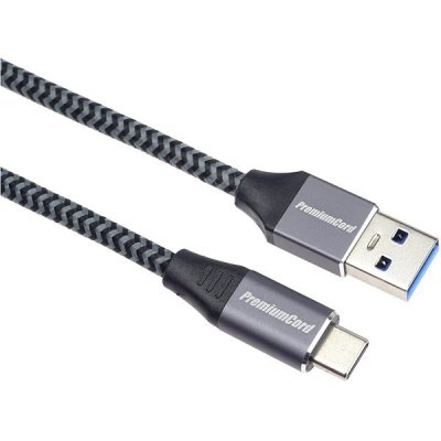 PremiumCord kábel USB-C – USB 3.0 A (USB 3.2 generation 1, 3 A, 5 Gbit/s) 3 m ku31cs3