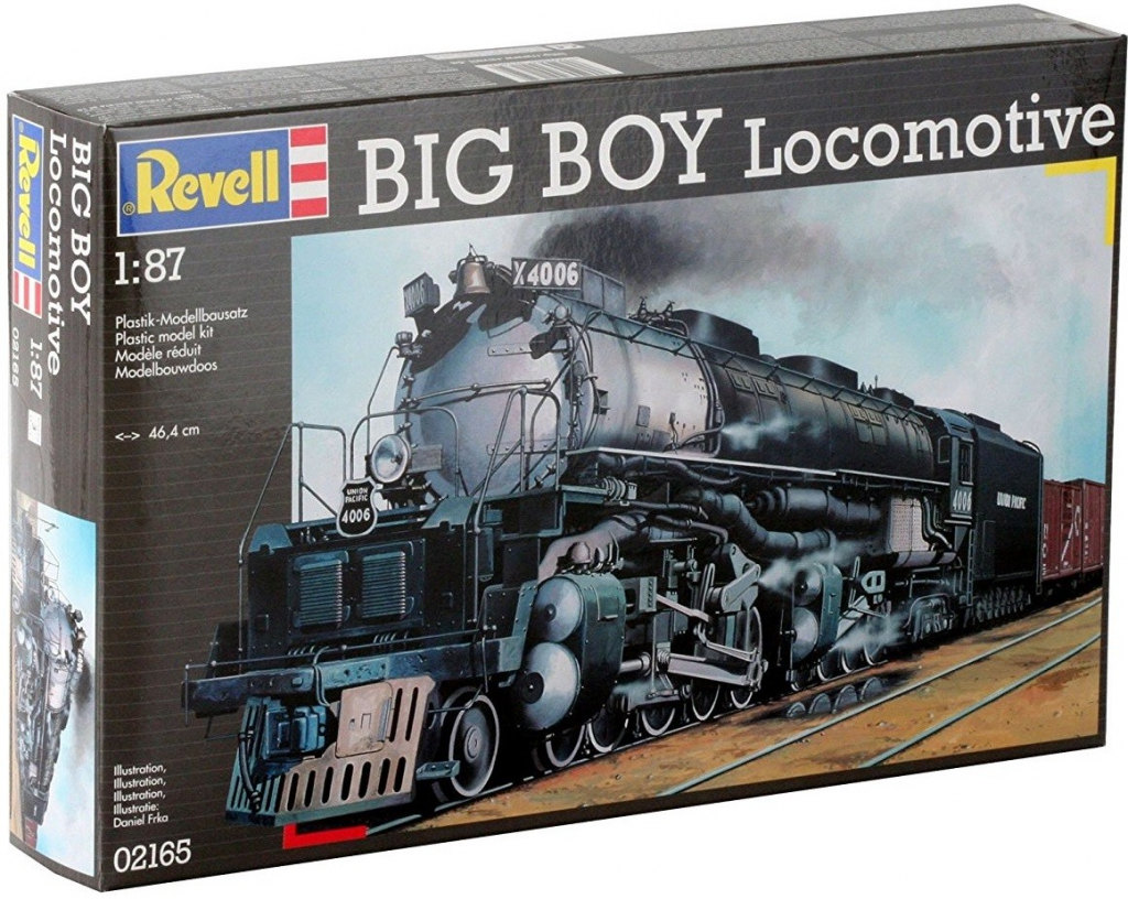 Revell Model Kit Plastic lokomotiva 02165 Big Boy Locomotive 1:87 od 26,5 €  - Heureka.sk