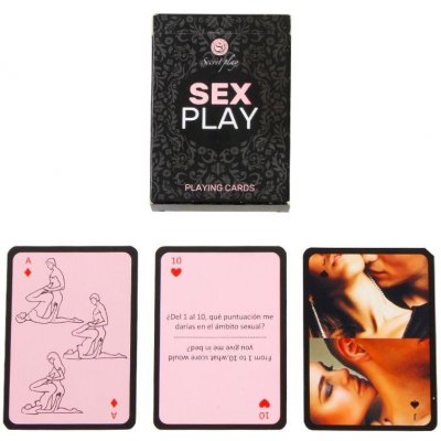 Secret Play Sex Play Playing Cards Es/En