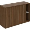 Hobis Policová skriňa Strong L, 120x76,8x40 cm, orech/orech