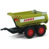 Rolly Toys Príves - Claas Rolly Halfpipe, dvojnápravový, vyklápací, zelený